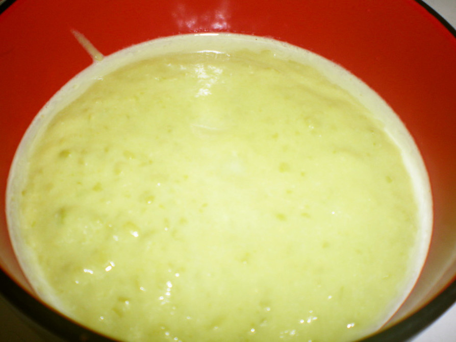 グリーンピースのスープ　圧力鍋に簡単にの画像