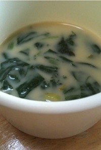 夜の味噌汁で簡単！朝のスープ