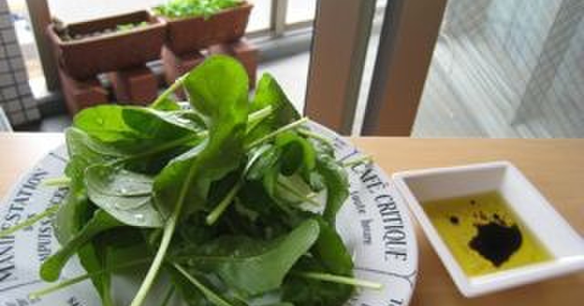 新鮮 ルッコラの一番おいしい食べ方 レシピ 作り方 By Unpetit クックパッド 簡単おいしいみんなのレシピが373万品