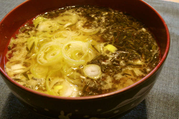 食べてみて 栄養満点 ぎばさの味噌汁 レシピ 作り方 By Usabin クックパッド