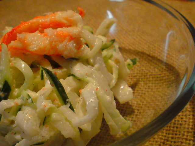 蟹サラダの画像
