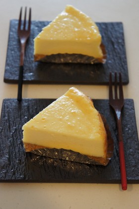 ☆焼くまで10分☆濃厚チーズケーキ