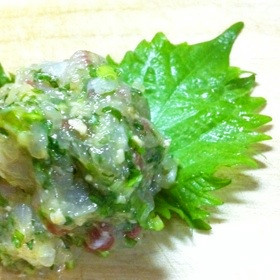 真鯛のなめろう