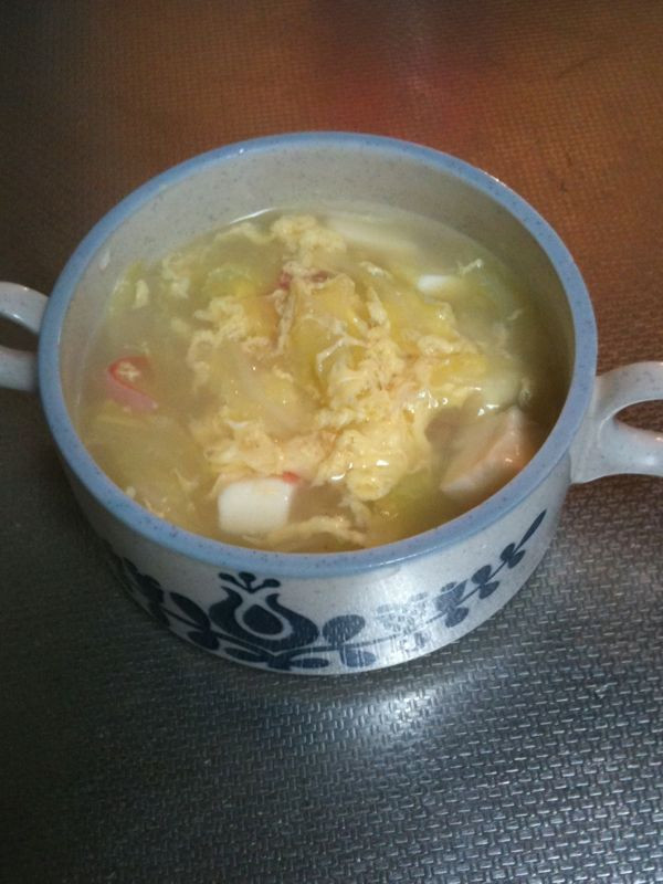 かに風味中華スープの画像