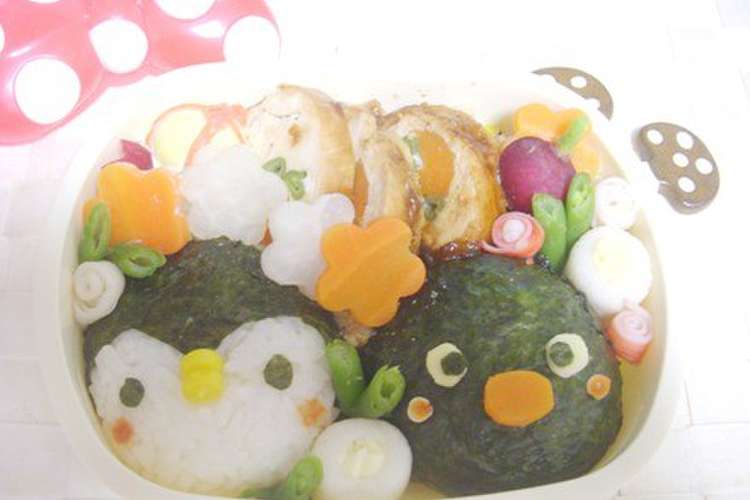 キャラ弁 ピングーとピンガおにぎり弁当 レシピ 作り方 By なくべぇ クックパッド 簡単おいしいみんなのレシピが359万品
