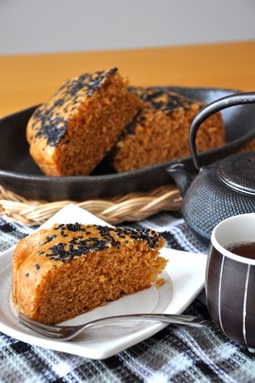岩手の黒糖蒸しパン*がんづき*フークレエ