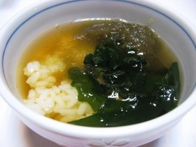 とろろ雑炊(お茶漬け)