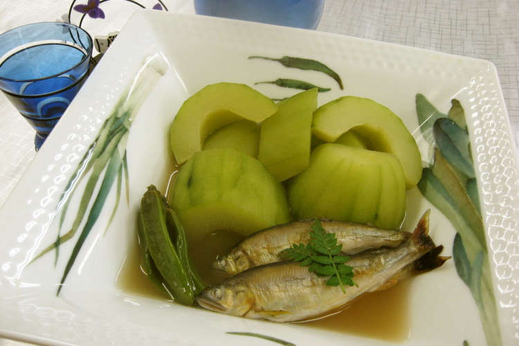 加賀太胡瓜 加賀野菜 と若鮎の炊き合わせ レシピ 作り方 By かきいち クックパッド