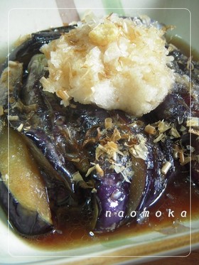 ※なすの煮びたし※