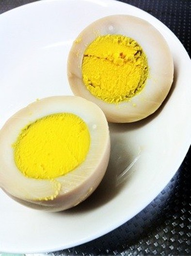 簡単‼ポン酢ゆで卵の写真