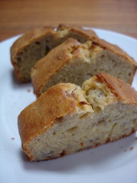 ワンボールでバナナケーキ