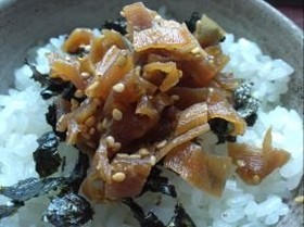 まかない飯風★かんぴょう丼