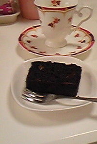 豆腐in☆濃厚チョコパウンドケーキ