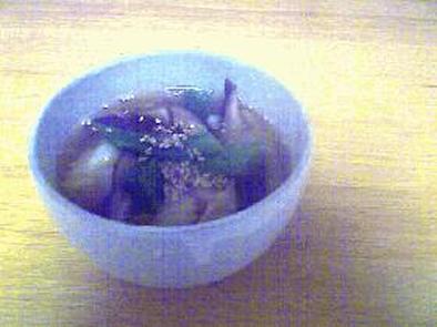 ピリ辛海鮮ワンタンスープの写真
