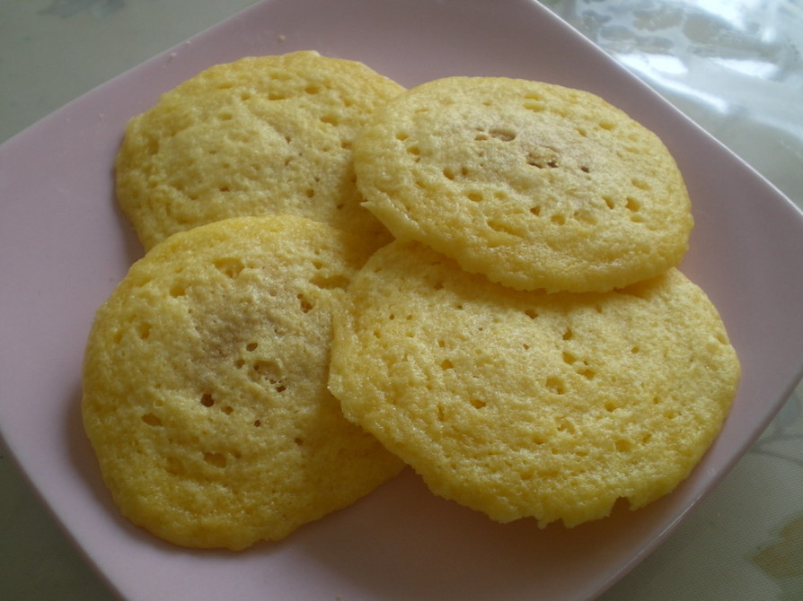 卵黄deノンオイルレンジクッキーの画像