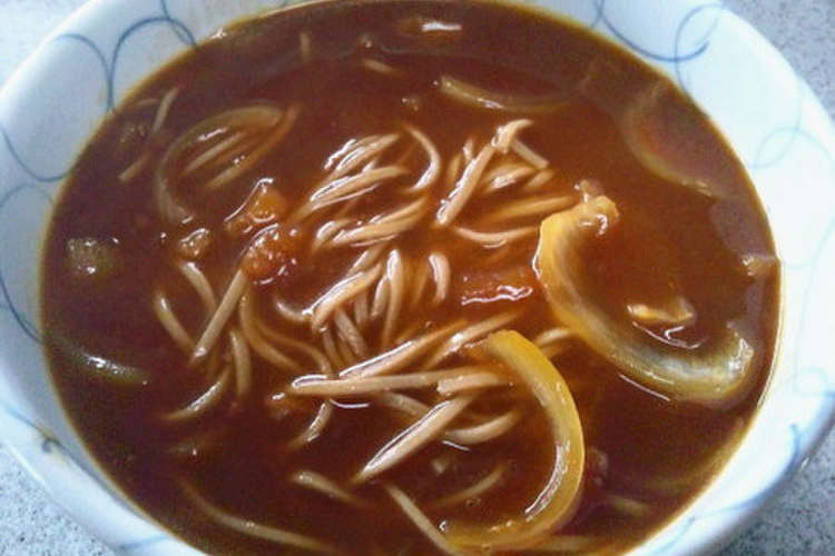 レトルトでｏｋ カレー南蛮そば レシピ 作り方 By もちっしゃ クックパッド 簡単おいしいみんなのレシピが352万品