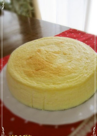 色白☆爽やか☆彡スフレチーズケーキ
