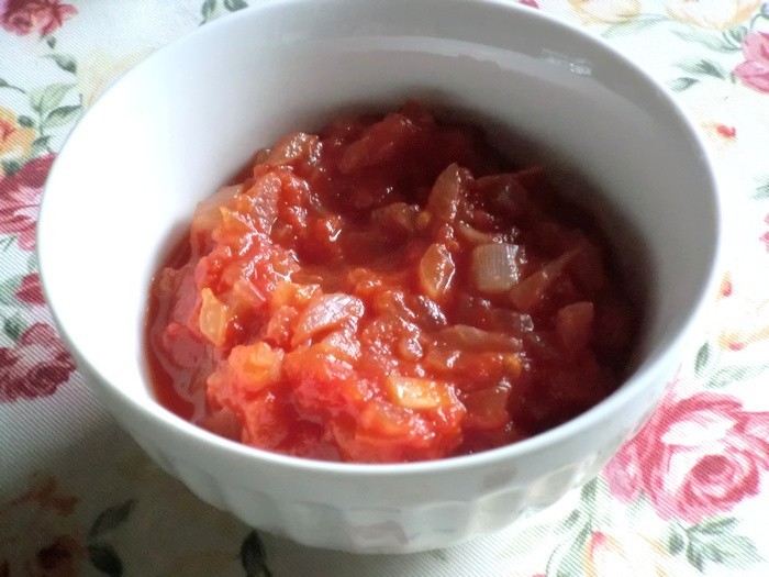 ちょっぴり甘め☆美味しいトマトソースの画像