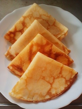 焼きやすい!!クレープ