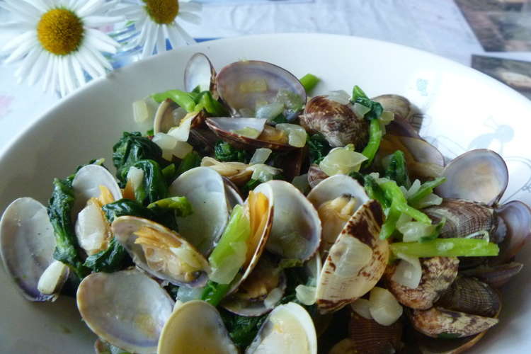 簡単 あさりとほうれん草のバターいため レシピ 作り方 By Yukinald クックパッド 簡単おいしいみんなのレシピが360万品