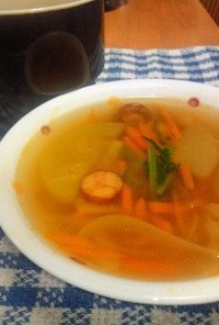 白瓜カレースープ