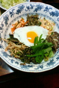 韓国料理☆ビビンバの山菜ナムルの基本