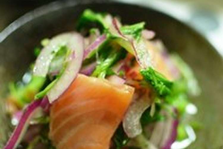 フレッシュサーモンのデパ地下風マリネ レシピ 作り方 By まきくけこ クックパッド 簡単おいしいみんなのレシピが360万品