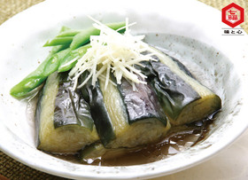 白だしで簡単♪めちゃうま!ナスの煮浸し