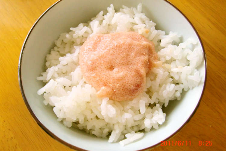 明太子 マヨ ごはん うまい レシピ 作り方 By ゲシゲシ クックパッド 簡単おいしいみんなのレシピが366万品