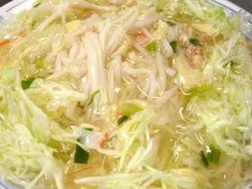 ひんやりとろ~り スープ”で”うどん