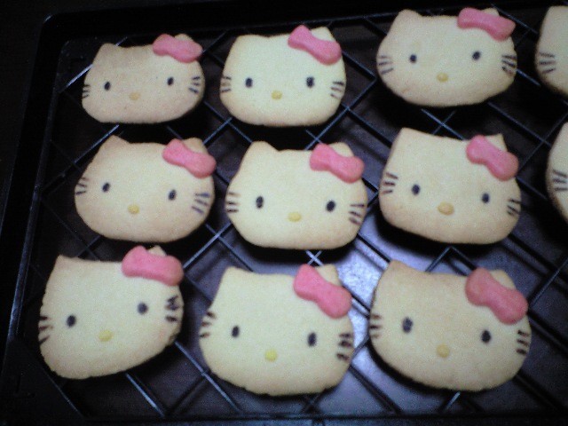 キティちゃん☆クッキーの画像