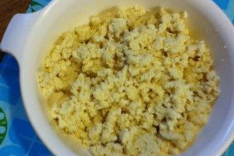 離乳食 レンジで簡単お豆腐そぼろ レシピ 作り方 By Niconoco クックパッド 簡単おいしいみんなのレシピが366万品