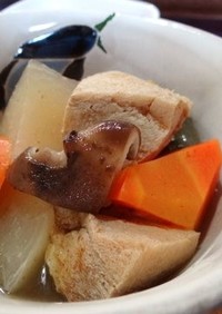凍み豆腐と大根・人参のほっこり煮物