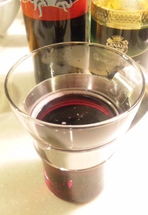 カクテル風♪ 赤のホットワインの画像