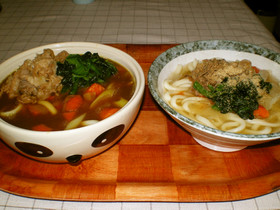 肉じゃがおつゆで『☆リメイクうどん☆』