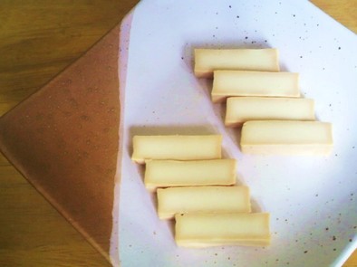 お酒のお供っ♪　クリ―ムチーズの味噌漬けの写真