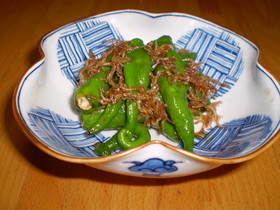 伏見とうがらしの炒め煮