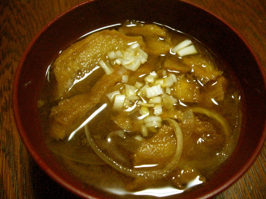 仙台麩のお味噌汁の画像