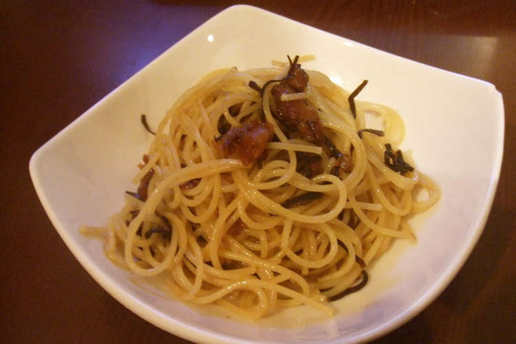 梅干し大量消費 さっぱり梅 塩昆布パスタ レシピ 作り方 By にゃんっち クックパッド 簡単おいしいみんなのレシピが352万品