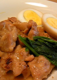 定番☆鶏モモ肉と卵の煮物