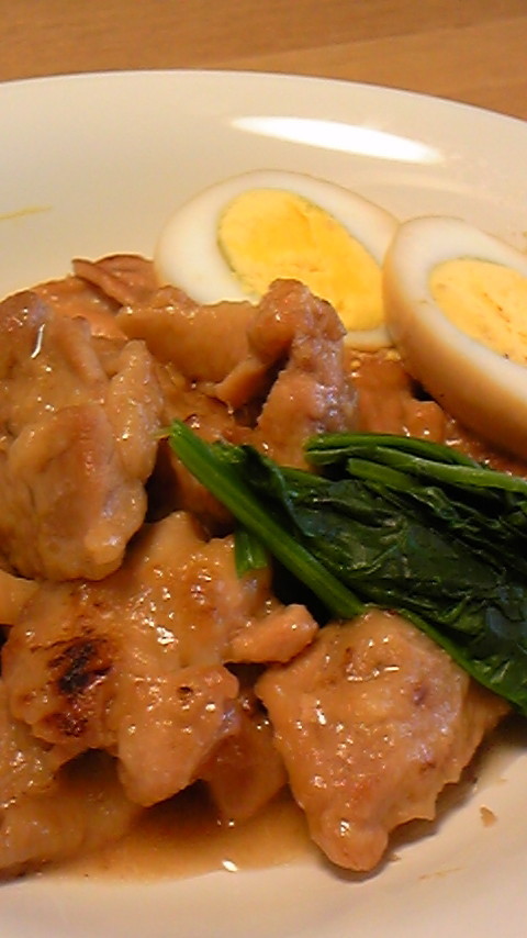 定番☆鶏モモ肉と卵の煮物の画像