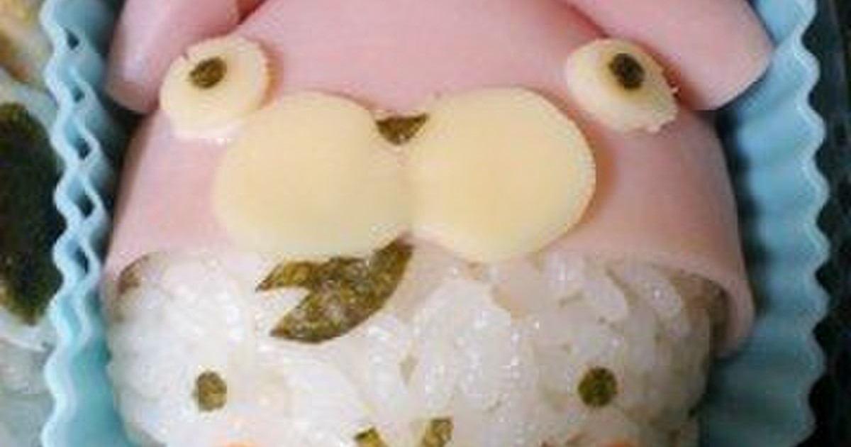 キャラ弁 うさぎ帽子の女の子 レシピ 作り方 By お玉じゃくし クックパッド