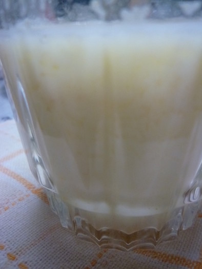スキムミルクdeきなこバナナドリンクの写真