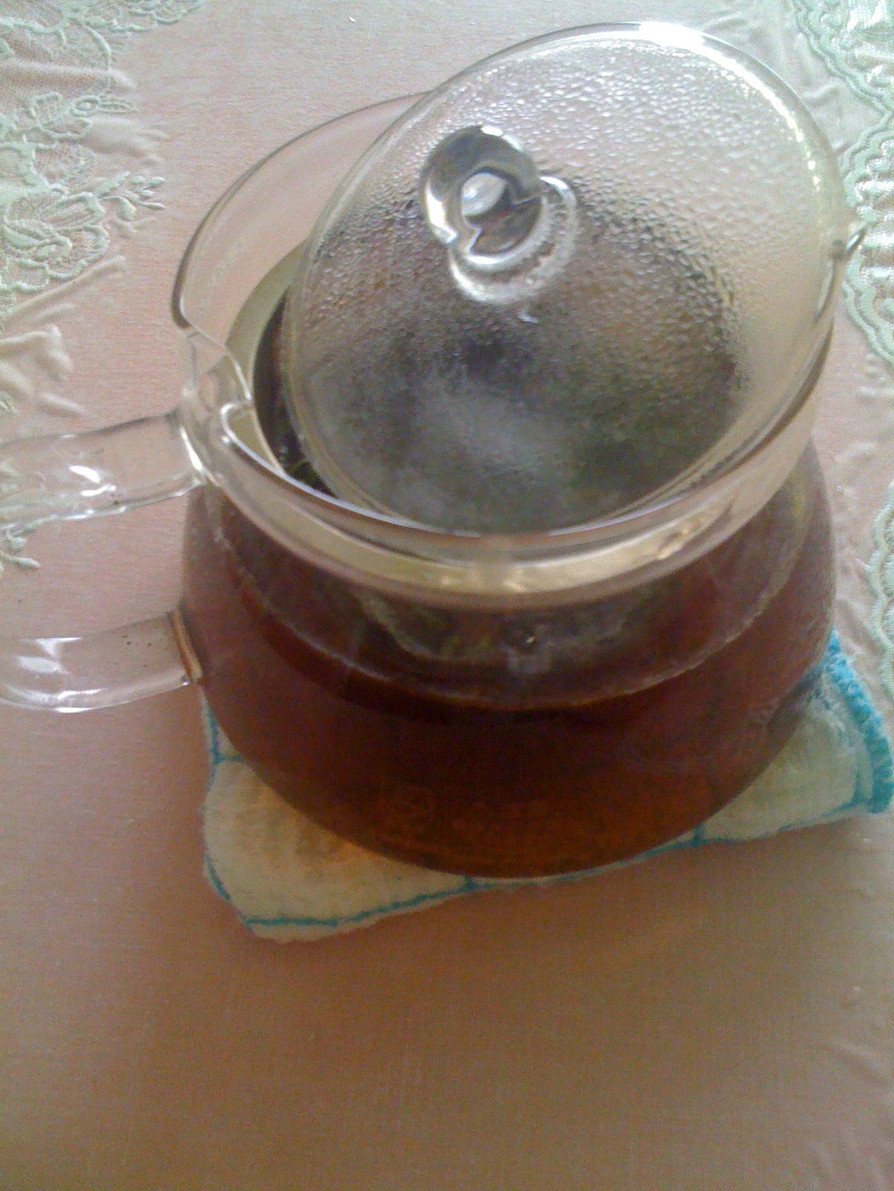 ヤーコン茶とほうじ茶のブレンドティの画像