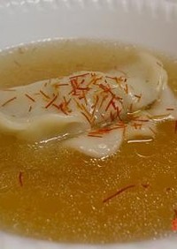 【簡単】餃子スープ