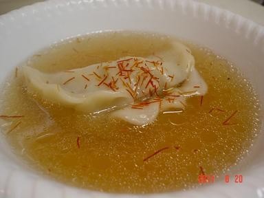 【簡単】餃子スープの画像
