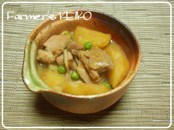 【農家のレシピ】ジャガイモと鶏肉の旨煮の画像