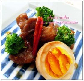 *鶏ももと卵のさっぱり煮*