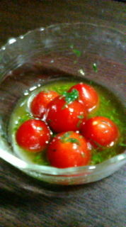 トマトのオリーブオイル漬けの画像