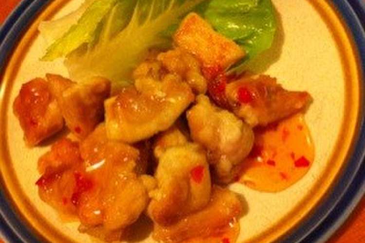 スイートチリチキン レシピ 作り方 By Zzz0907 クックパッド 簡単おいしいみんなのレシピが360万品